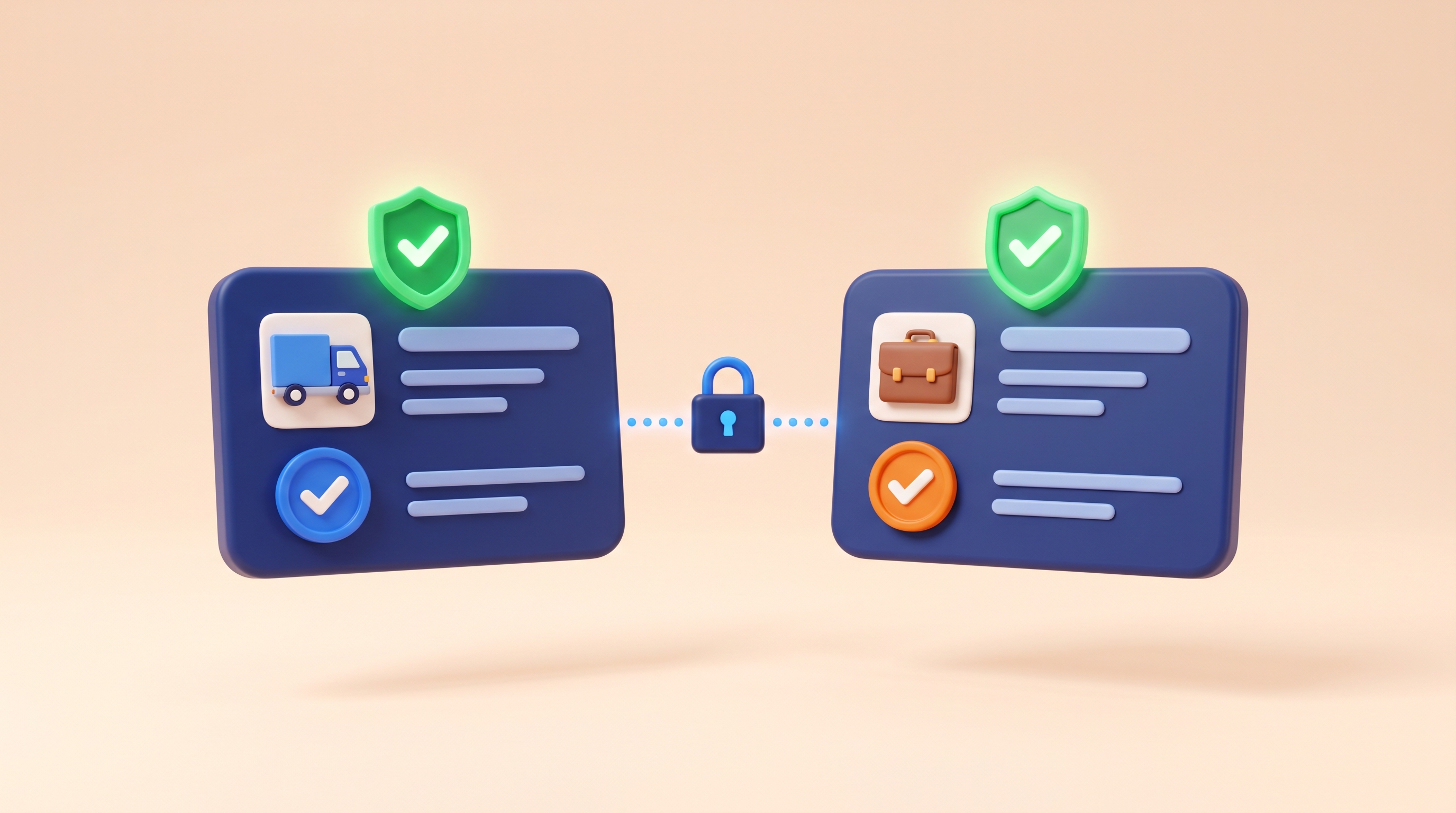 Verified identities connected securely